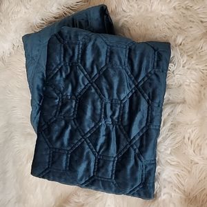 Madison Park velvet shams